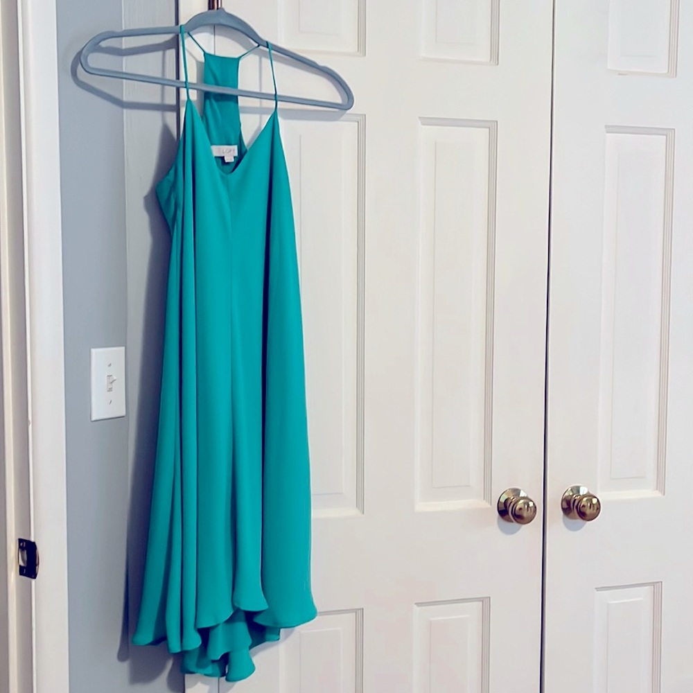 Racer back A-line dress